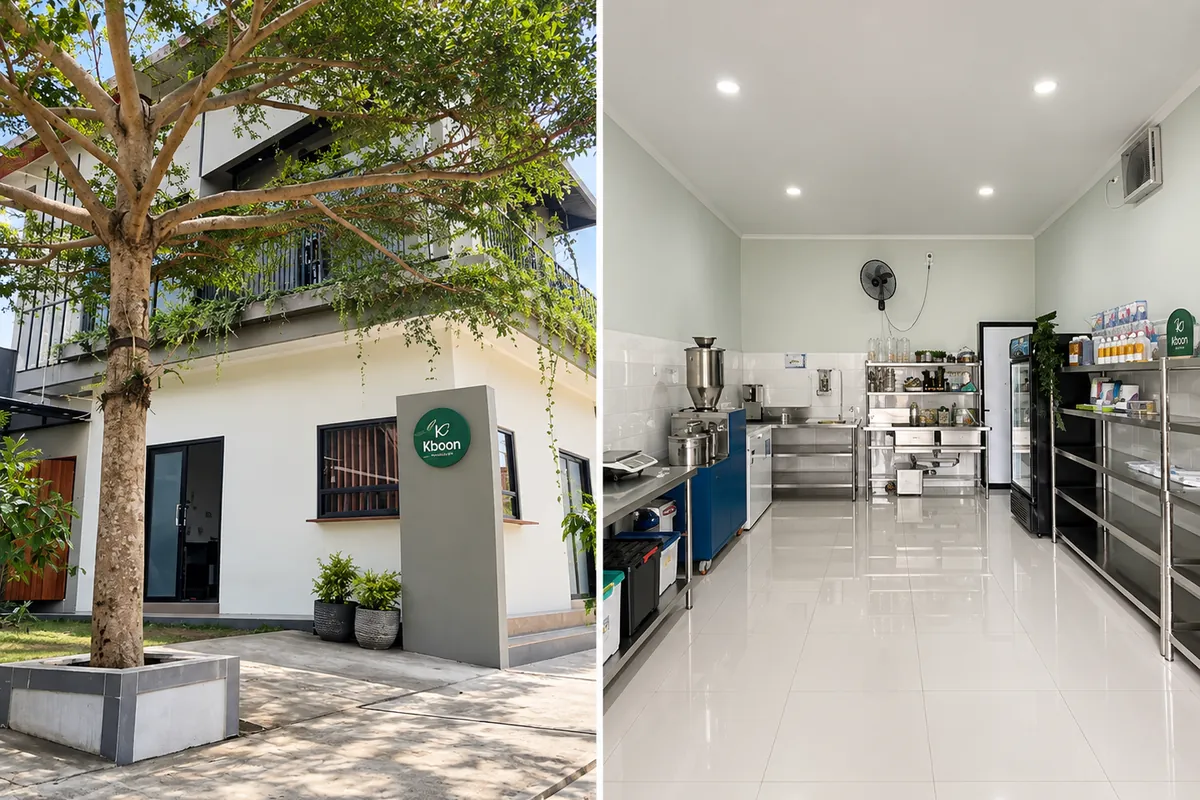 Bagian depan dan dalam Dapur Jogja